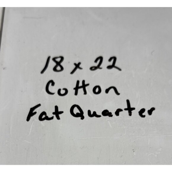 Red & Green Plaid Cotton Fat Quarter Fabric 18x22" Quilting Sewing Craft Materia - Picture 3 of 4